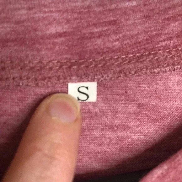 Friends Long Sleeved  Shirt Purpleish-Pink Small - Picture 7 of 16